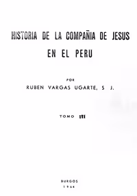 خرید و دانلود نسخه کامل کتاب Historia de la Compañía de Jesús en el Perú