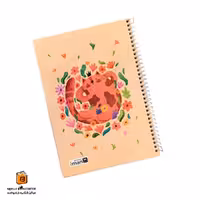 دفتر خط دار حاشیه دار 60 برگ گربه ایمان (iman)