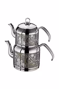 کتری قوری استیل اینتر مدل صحرا