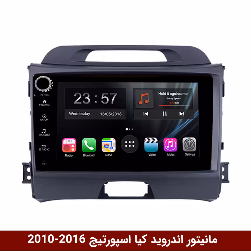 مانیتور اندروید کیا اسپورتیج برند وینکا مدل LY865 سری S170 *ولوم‌دار*