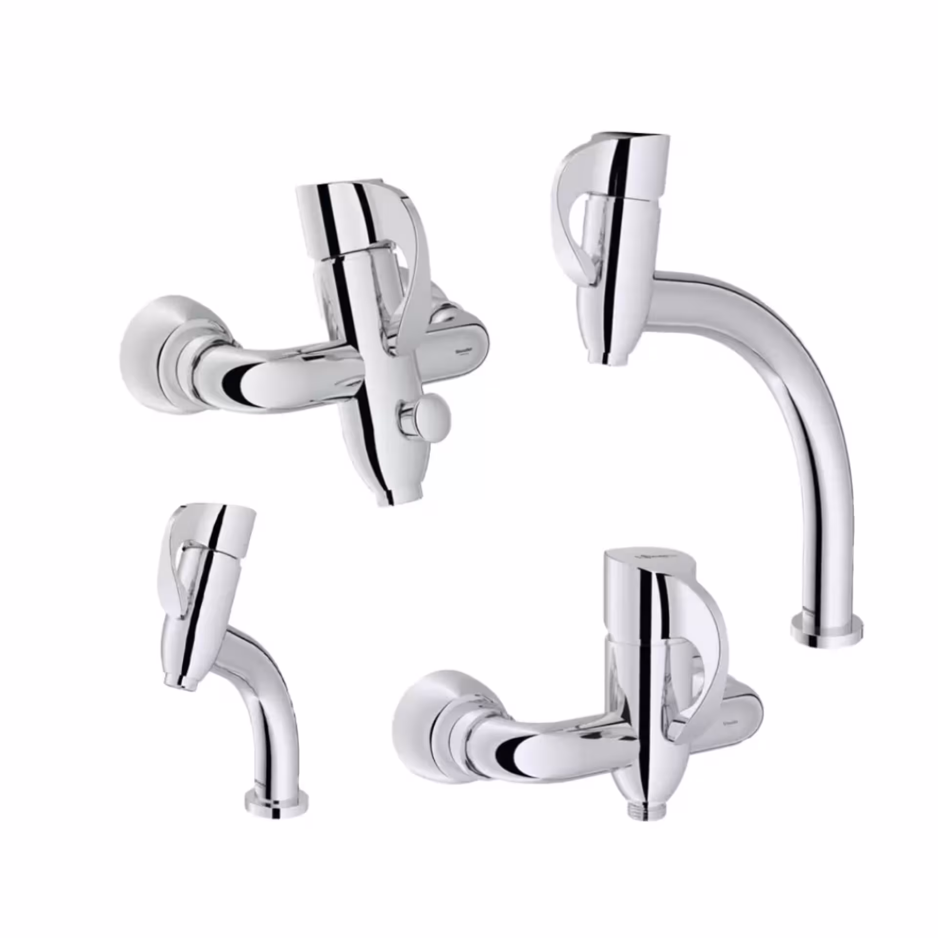 ست شیرآلات شودر دانته کروم