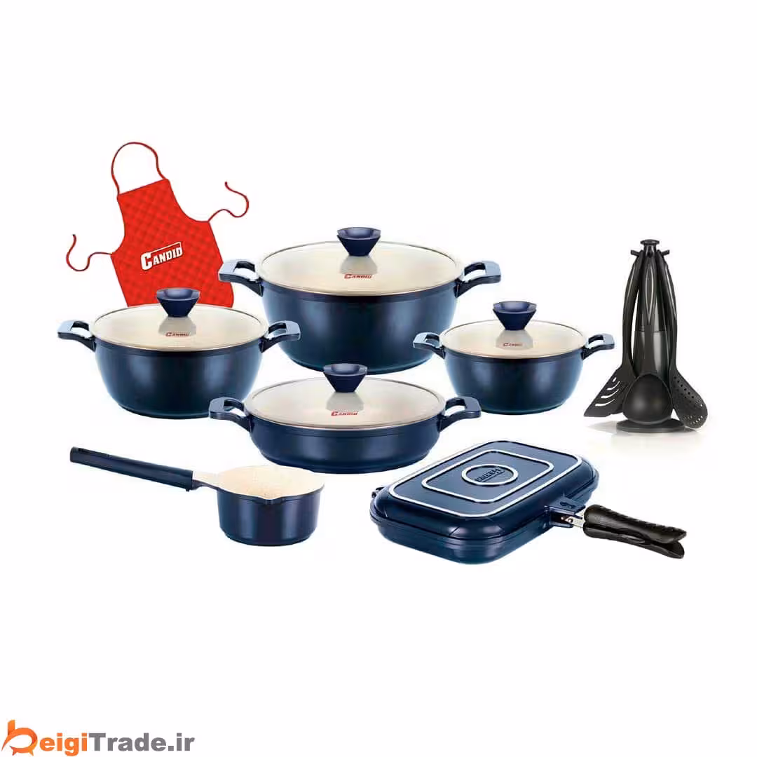 سرویس قابلمه 19 پارچه گرانیت کاندید