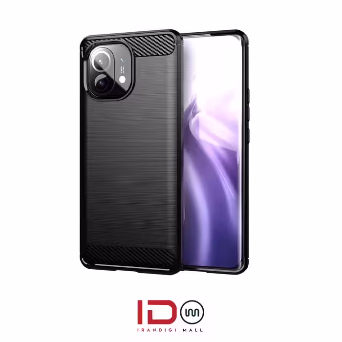 قاب فیبر کربن گوشی شیائومی مدل XIAOMI MI 11 برند rugged armor