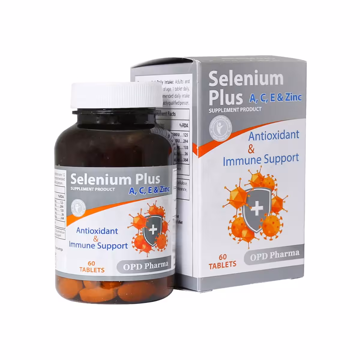 قرص سلنیوم پلاس او پی دی فارما 60 عدد