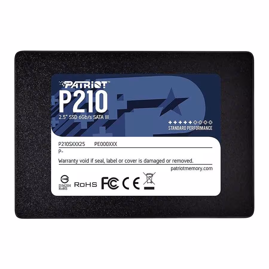 اس اس دی اینترنال پتریوت مدل Patriot P210 SATA 3 SSD ظرفیت 256 گیگابایت - کامپیوترچی