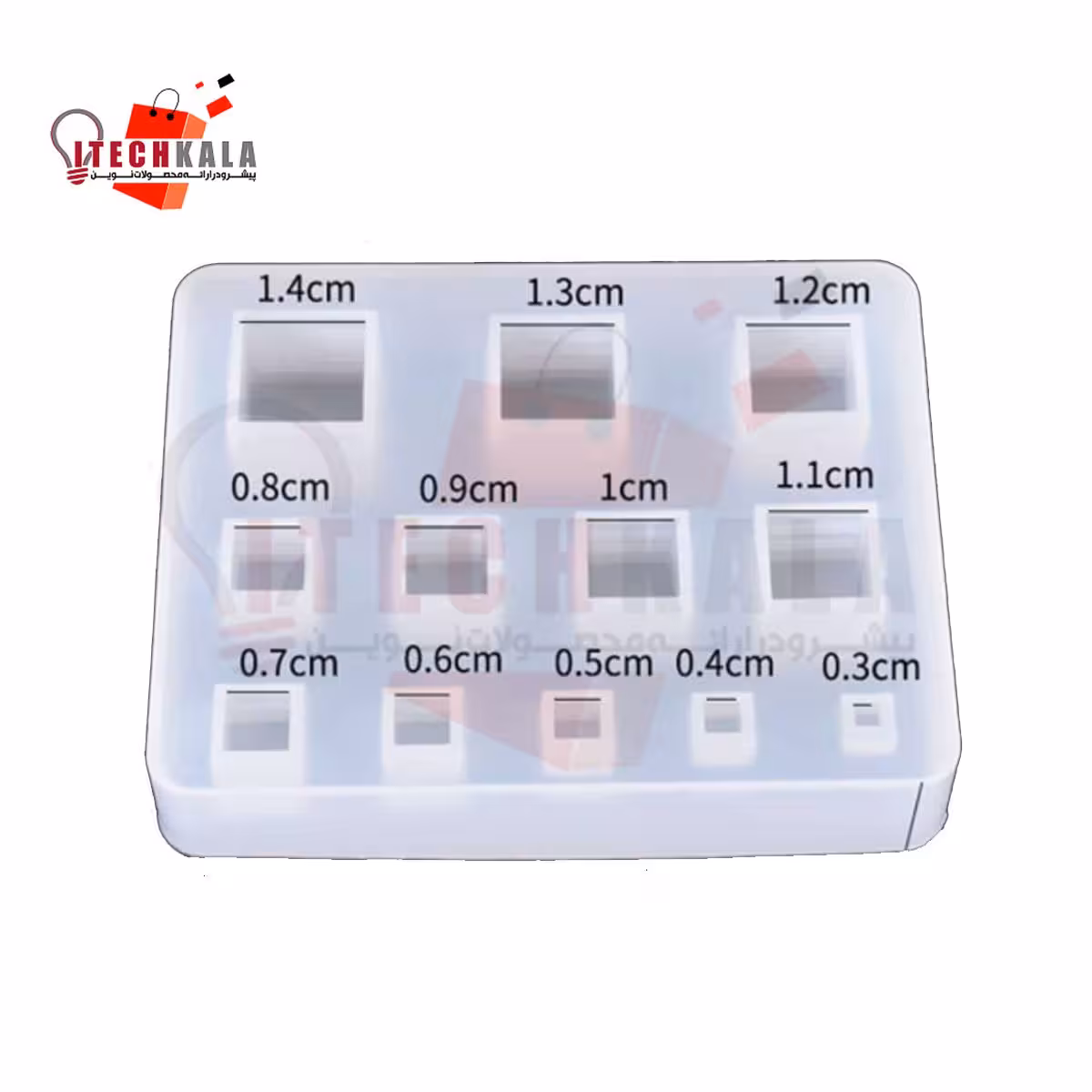 قالب سیلیکونی مجموعه مکعب