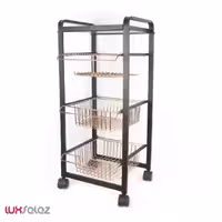 جا پیازی لیمیتاک مدل ریلی چرخدار 3 طبقه