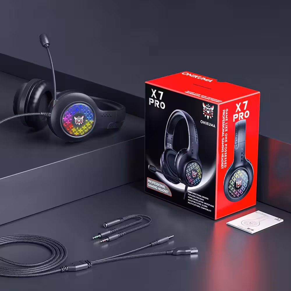 هدست مخصوص بازی اونیکوما مدل X7 PRO