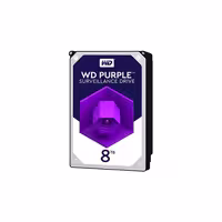 هارد دیسک اینترنال وسترن دیجیتال بنفش مدل WD80PURX ظرفیت 8 ترابایت