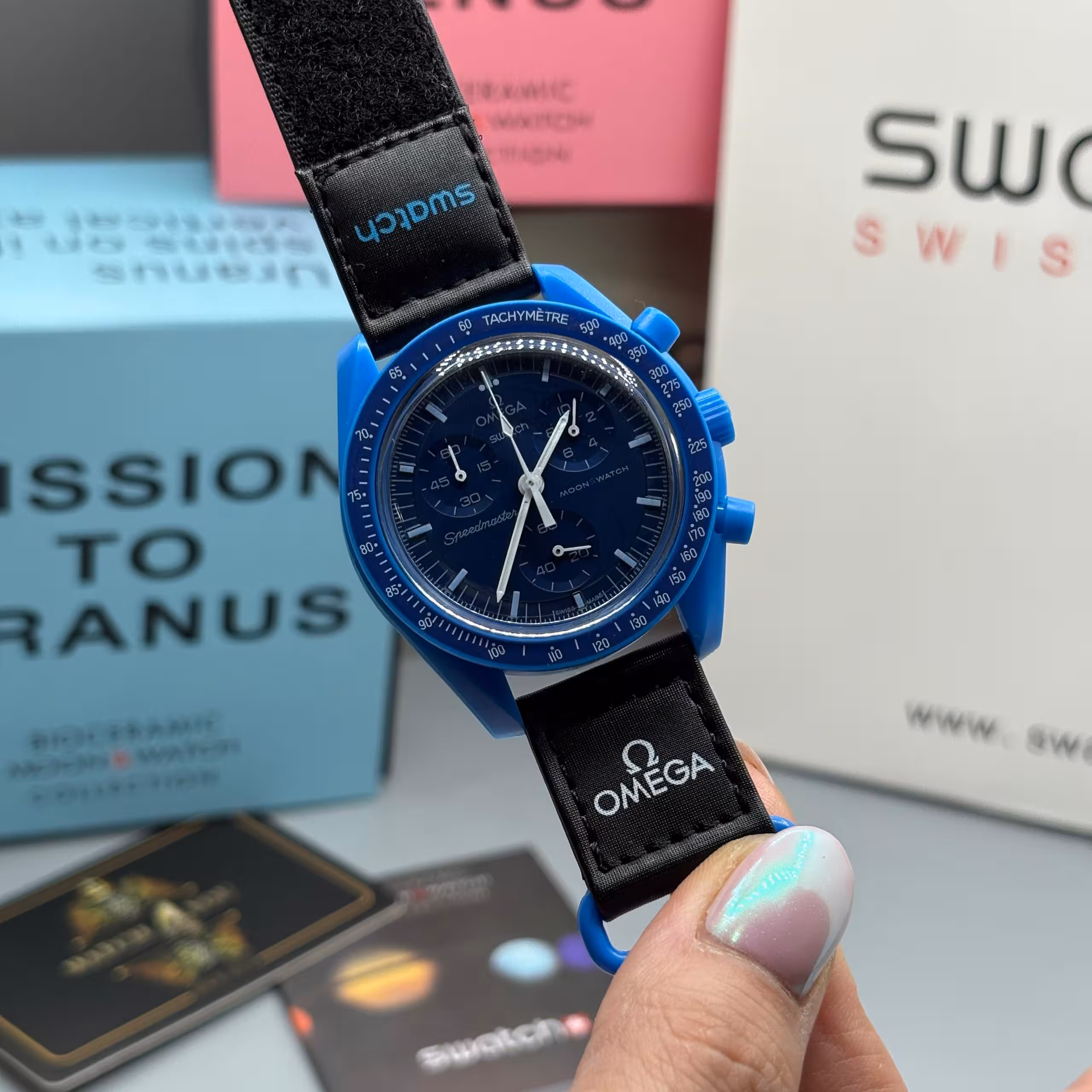 ساعت امگا سواچ ماموريت نپتون-Mission to Neptune