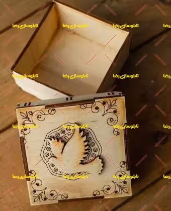 دانلود طرح آماده لیزر باکس یا جعبه یا استند کادویی یا جواهرات کد 2054
