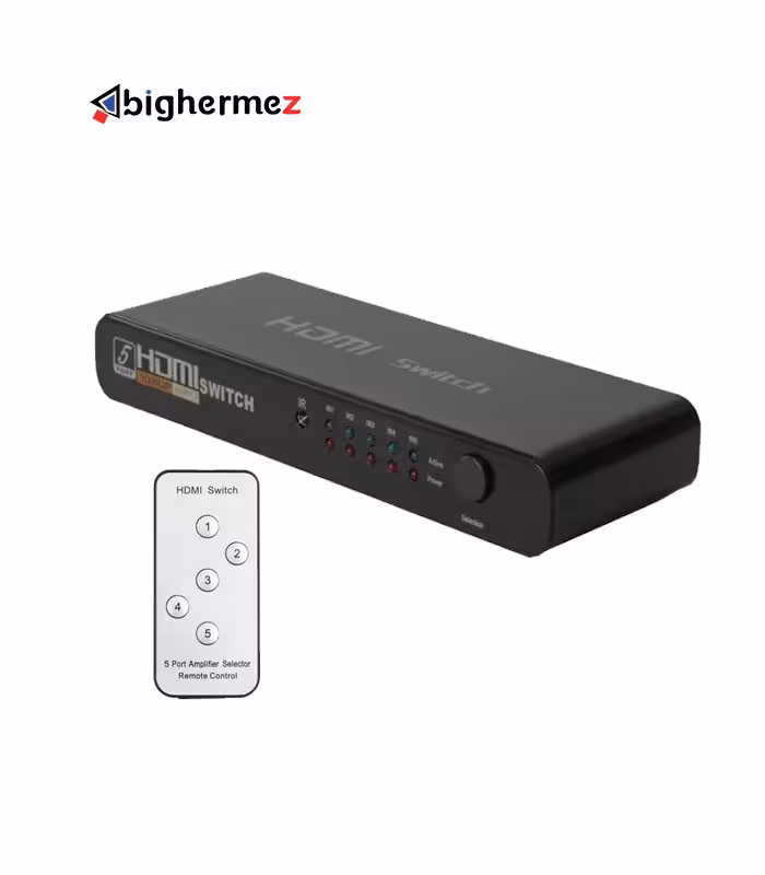 سوئیچ 1 به 5 HDMI پی نت مدل HDMI-501