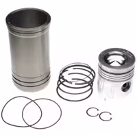 بوش پیستون کامل (رینگ و گژن پین) پژو 405 دینا پارت کد 1202203