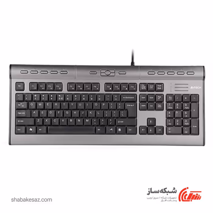 قیمت و خرید کیبورد ای فورتک A4tech KL-7MUU با سیم USB - شبکه ساز