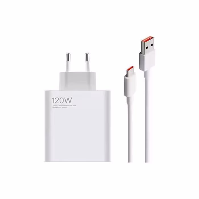 شارژر دیواری 120 وات مدل adapter suit به همراه کابل usb-c | کالا مکس