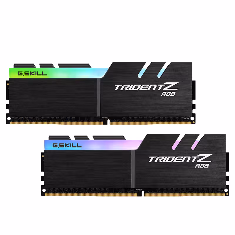 رم کامپیوتر DDR4 دوکاناله فرکانس 3600 مگاهرتز جی اسکیل مدل TridentZ RGB با ظرفیت 32 گیگابایت