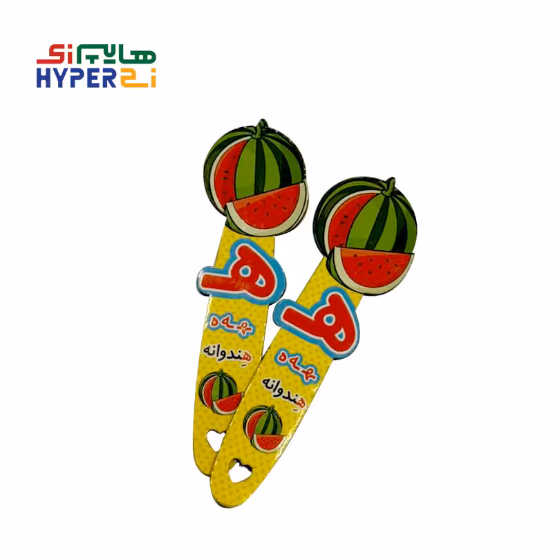 بوک مارک هندوانه حرف “ه” | گیفت حروف الفبا کلاس اول و جشن اسم