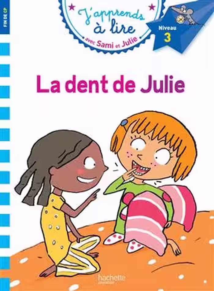 دانلود کتاب Sami et Julie CP Niveau 3 La dent de Julie