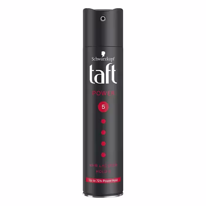اسپری حالت‌دهنده مو تافت مدل پاور شماره 5 حجم 250ml taft Hair Lacquer Hold 5