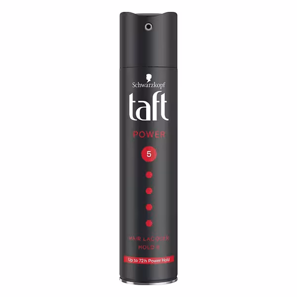 اسپری حالت‌دهنده مو تافت مدل پاور شماره 5 حجم 250ml taft Hair Lacquer Hold 5