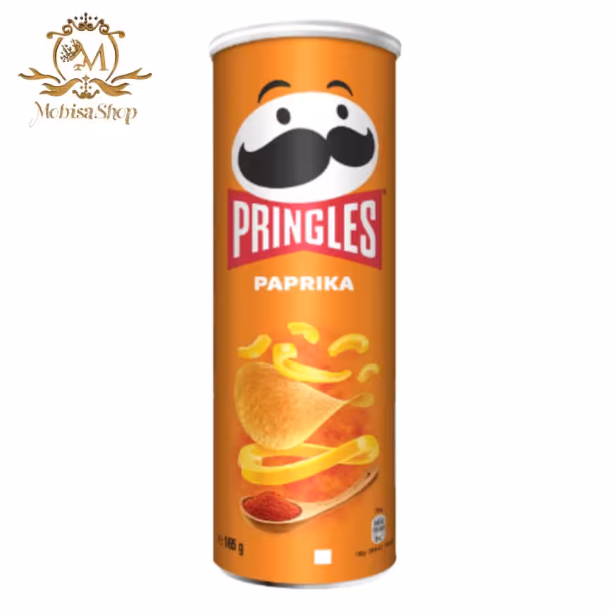 چیپس پرینگلز با طعم پاپاریکا 165 گرم