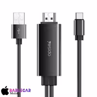 کابل تبدیل Type-C به HDMI / USB یسیدو مدل Yesido HM03 طول 1.8m