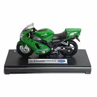 ماکت موتور فلزی جور مقیاس 1:18 برند WELLY مدل Kawasaki Ninja ZX-12R