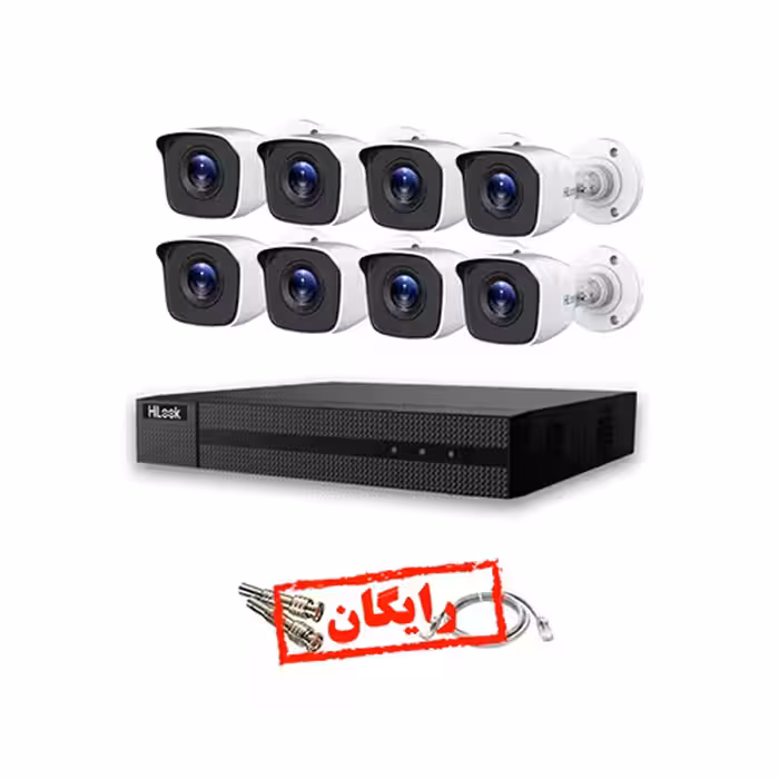 پکیج دوربین مداربسته هایلوک کد PR.8CH.8B