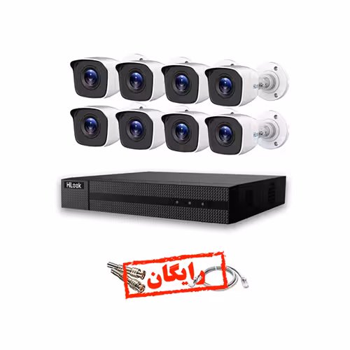 پکیج دوربین مداربسته هایلوک کد PR.8CH.8B