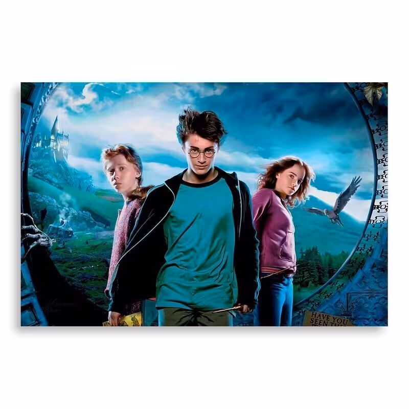 تابلو شاسی طرح فیلم هری پاتر Harry Potter مدل NV0396