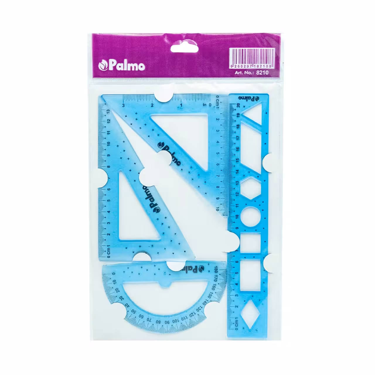 خط کش ژله ای پالمو بسته 4 عددی