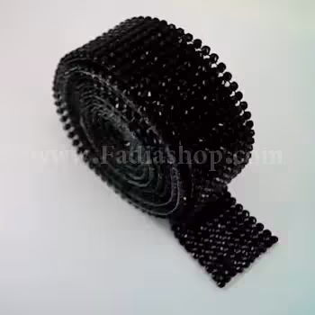 نوار سنگ 10 رج مشکی