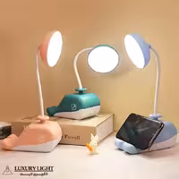 چراغ مطالعه مدل شارژی فانتزی طرح نهنگ