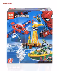لگوی اسپایدرمن سری جنگجوی عنکبوت 168 قطعه 07116