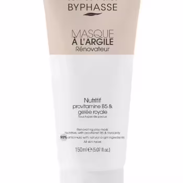 ماسک خاک رس بازسازی کننده بایفاس byphasse masque nutritif