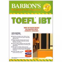 Barrons TOEFL iBT 15thتافل بارونز