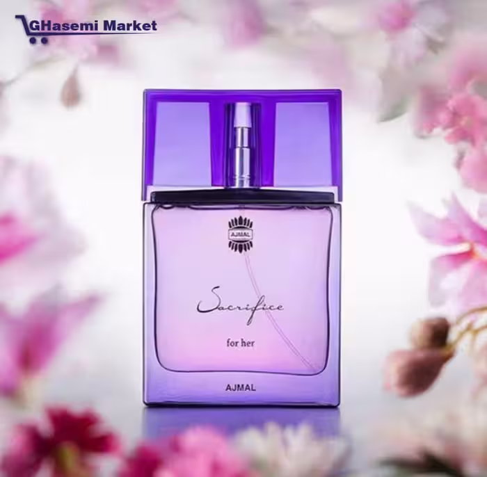 عطر زنانه اجمل سکریفایس (ساکریفایس) حجم 50 میل