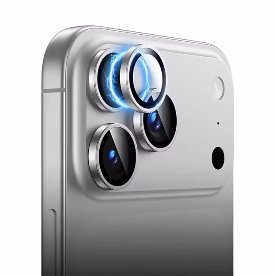 محافظ لنز دوربین اپل آیفون 17 پرو مکس مدل گرین لاین