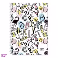 دفتر دوخط‌ 60 برگ وزیری سیمی فانتزی طرح 1341 الیپون (Elipon) کد 2591341