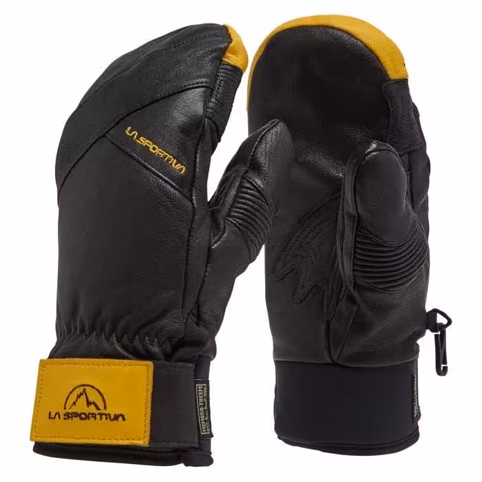 قیمت و خرید دستکش کوهنوردی و اسکی مشکی، زرد لسپورتیوا مدل Free Touring Mittens اورجینال