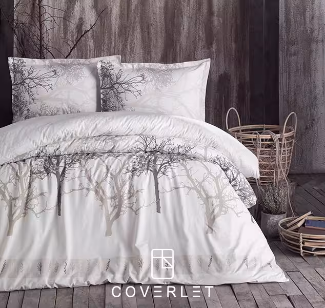 روتختی سفید طرح‌دار کاوری مدل Midas