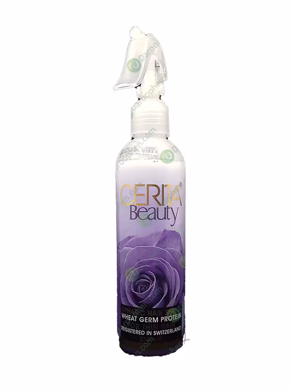 سرم اسپری حجم دهنده دوفاز سریتا مناسب موی نازک و کم حجم – Cerita Beauty serum biphasic hair protection for thin hair