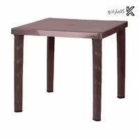 میز مربع 80 در 80 ناصر پلاستیک کد 823