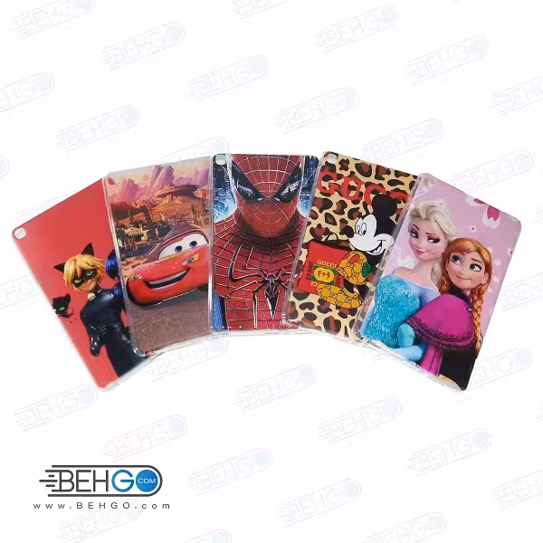 قاب تبلت سامسونگ p205 کاور تبلت p205 طرح دار کارتونی