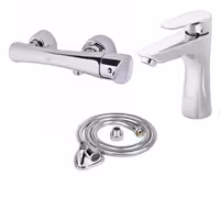 ست شیرآلات کسری مدل الیزابت مجموعه 3  عددی