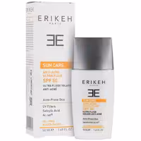 اولترا فلوئید ضد آفتاب بی‌رنگ مخصوص پوست مختلط تا چرب SPF 50 اریکه 50 میلی لیتری