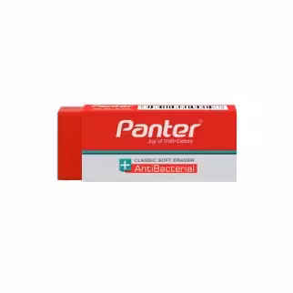 پاک کن پنتر آنتی باکتریال Extra Soft قرمز بزرگPanter