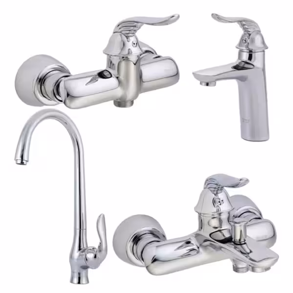 ست شیرآلات کسری مدل رایان