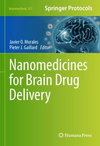خرید و دانلود نسخه کامل کتاب Nanomedicines for Brain Drug Delivery