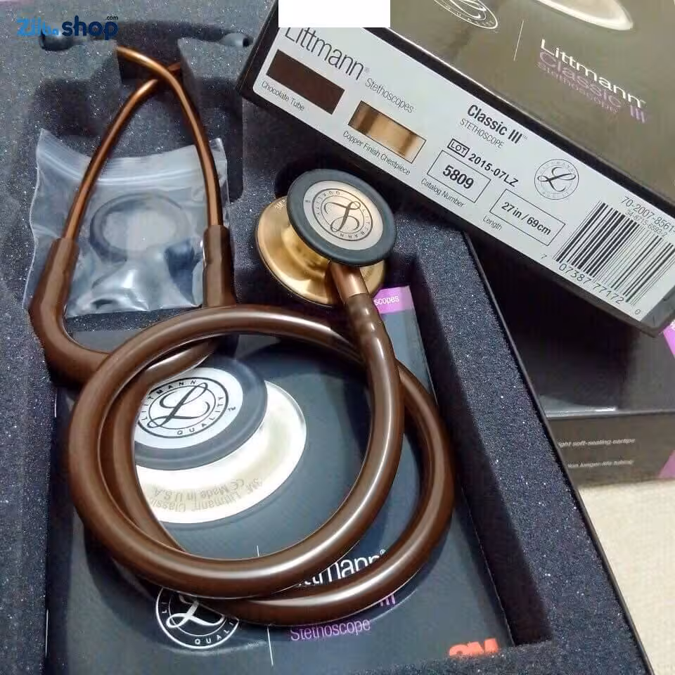 گوشی پزشکی لیتمن کلاسیک 3 شکلاتی-مسی